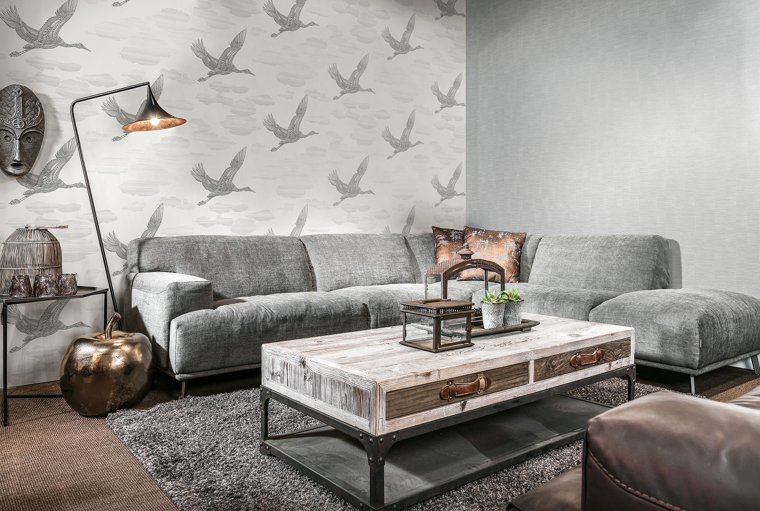 Обои Hygge 2 Summer Sisal Hg12 011 10,05×1 фото в интерьере